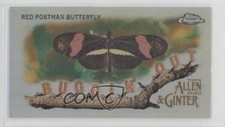 2020 Topps Allen & Ginter Chrome Mini Buggin' Out! Red Postman Butterfly u0u