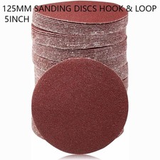 Sanding Discs Hook & Loop 5Inch Orbital Sander Pad 40-2000 Grit Sand Paper 125mm