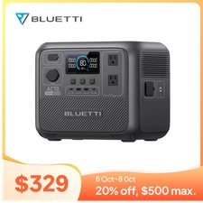 BLUETTI AC70 1000W 768Wh Portable Power Station Solar Generator for Camping Trip