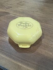 Vintage 1990 Polly Pocket Polly  s Hair Salon Compact And Doll