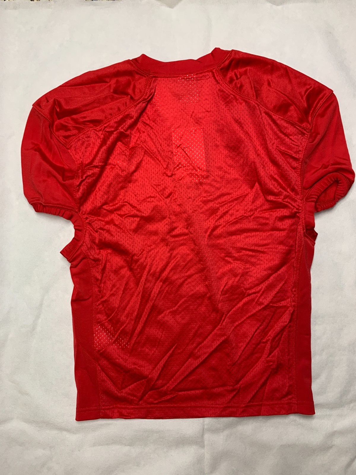 Nike Vapor Football Practice Mesh Jersey Men's Small Red 908729
