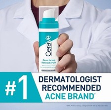 CeraVe Retinol Serum for Post-Acne Marks and Skin Texture 1oz 30ml 