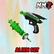 Murder Mystery 2 (MM2) Alien Set - Alienbeam + Raygun