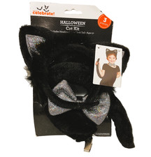 WM Celebrate It Halloween Supply - Black Cat Kit Costume for Child
