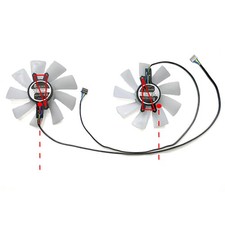 VGA Cooling Fan for GALAX RTX2070 2080 2080 SUPER EX White V2 Graphics Card