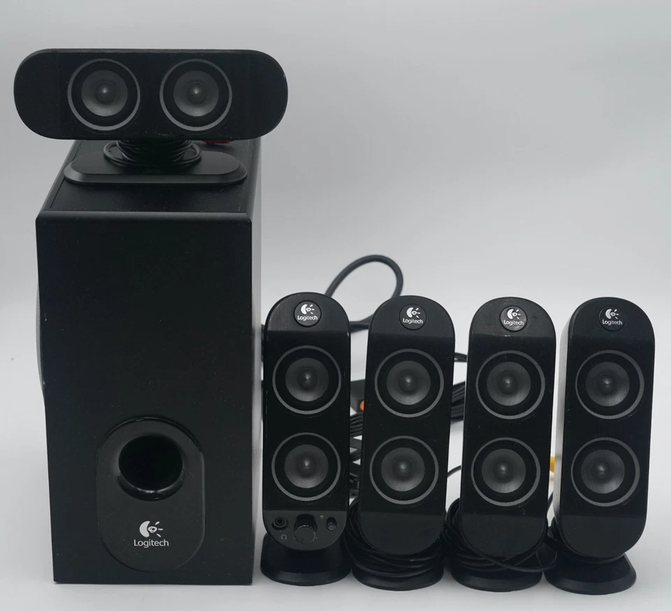 Logitech X-530 5.1 Surround Sound Computer Lautsprechersystem