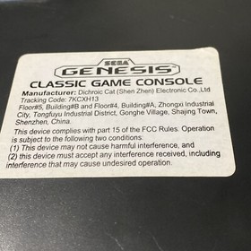 AtGames Sega Genesis Classic Mini Game Console Only - UNTESTED Asis
