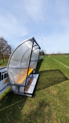 Spielerkabine Auswechselbank Trainerkabine 4 bis 10 Personen - Bild 3 von 8