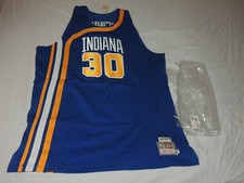 NWT AUTHEN MITCHELL & NESS GEORGE MCGINNIS 1972-73 INDIANA PACERS JERSEY 60 4X