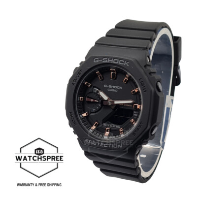 Casio G-Shock for Ladies' Carbon Core Black Resin Band Watch GMA
