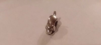 AUTHENTIC Chamilia sterling silver DOG LOVERS Charm Bead FITS MAJOR BRANDS