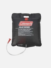 Coleman 5-Gallon Solar Powered Shower / Camp Shower with On/Off Shower Valve