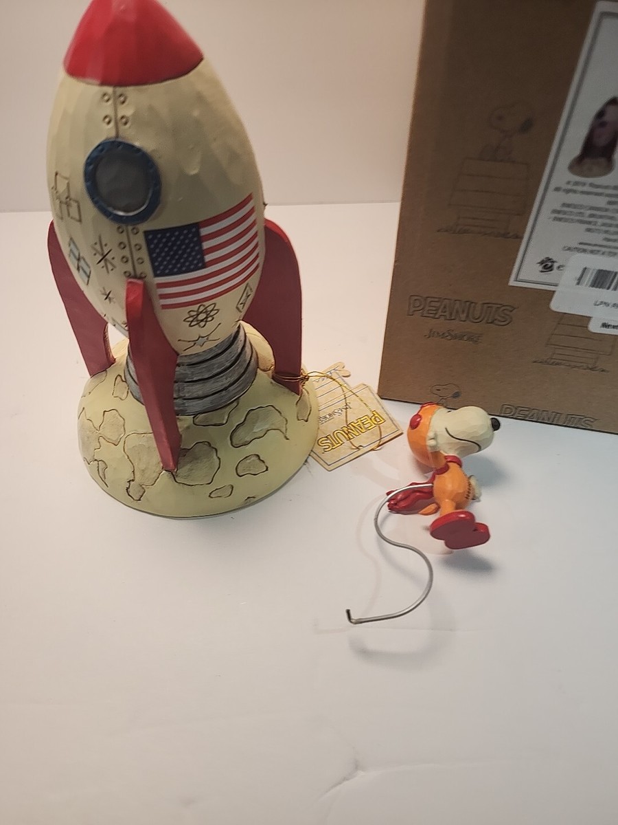 スヌーピー ジムショア ロケット 新品 Peanuts by Jim Shore
