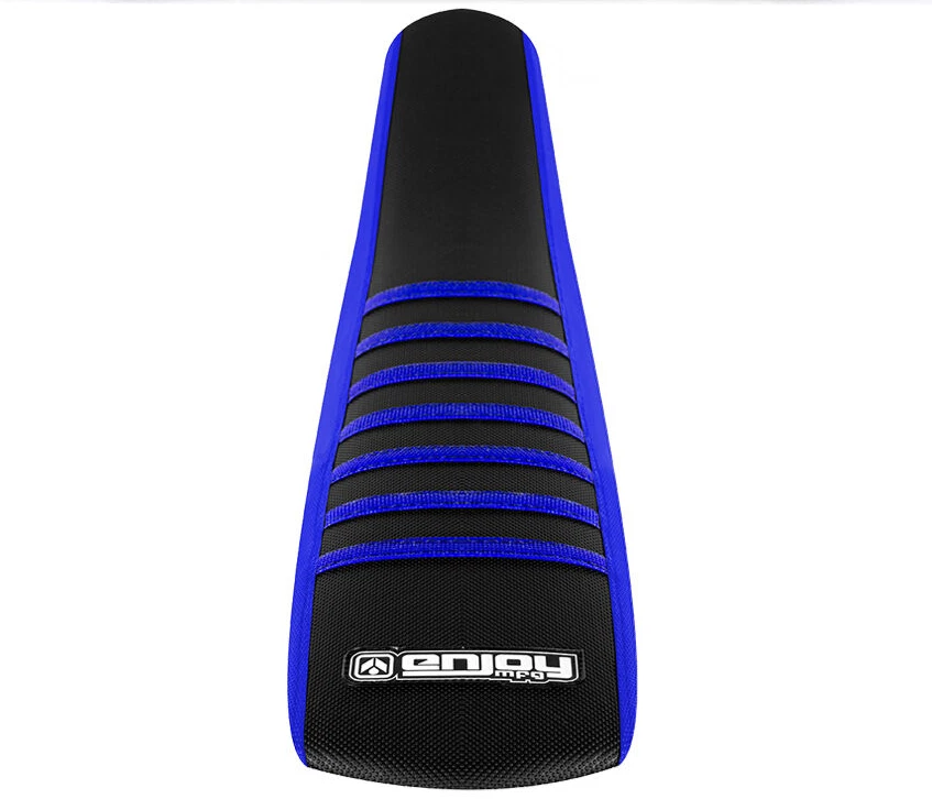 Cubierta de asiento Yamaha YZ 125 YZ250 1996-2001 LADOS AZULES / TECHO NEGRO / COSTILLAS AZULES #75 Foto 2 de 4