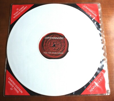Whitesnake    Fool For Your Loving (12'' White Edition) + The Deeper the Love ''7