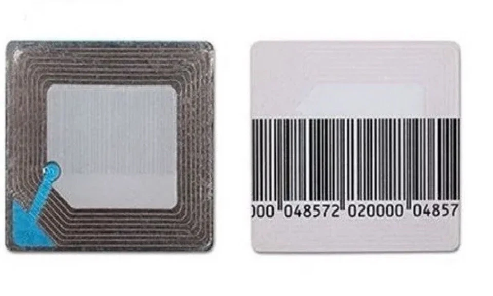 Lot of 2000 RF 8.2MHz EAS Security Labels – 40x40mm Soft Tag Stickers – NEW - Image 2 of 4