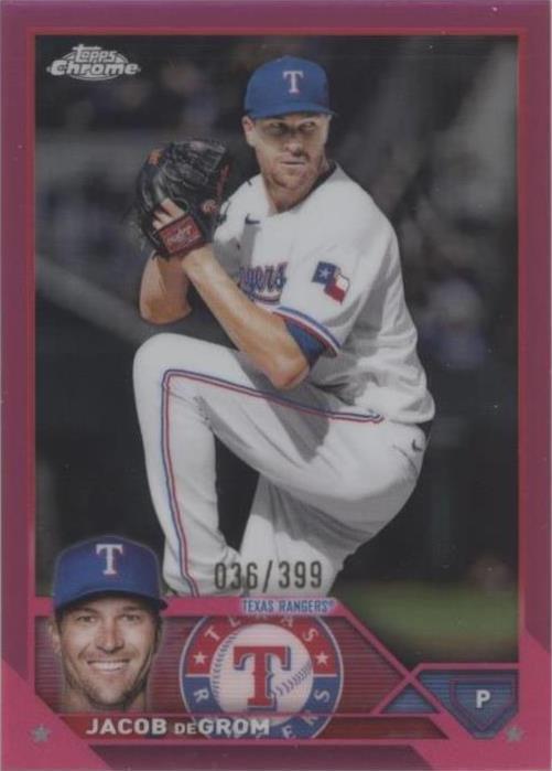2023 Topps Chrome - Jacob deGrom #12 for sale | eBay