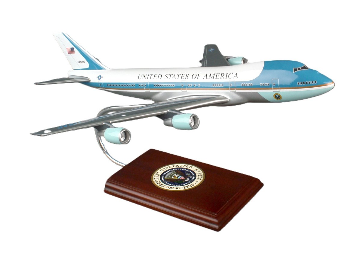 航空機・ヘリコプター Desk Top Aircraft Promotional Models USAF Air Force One Boeing VC-25 747-200 28000 Desk Top Model