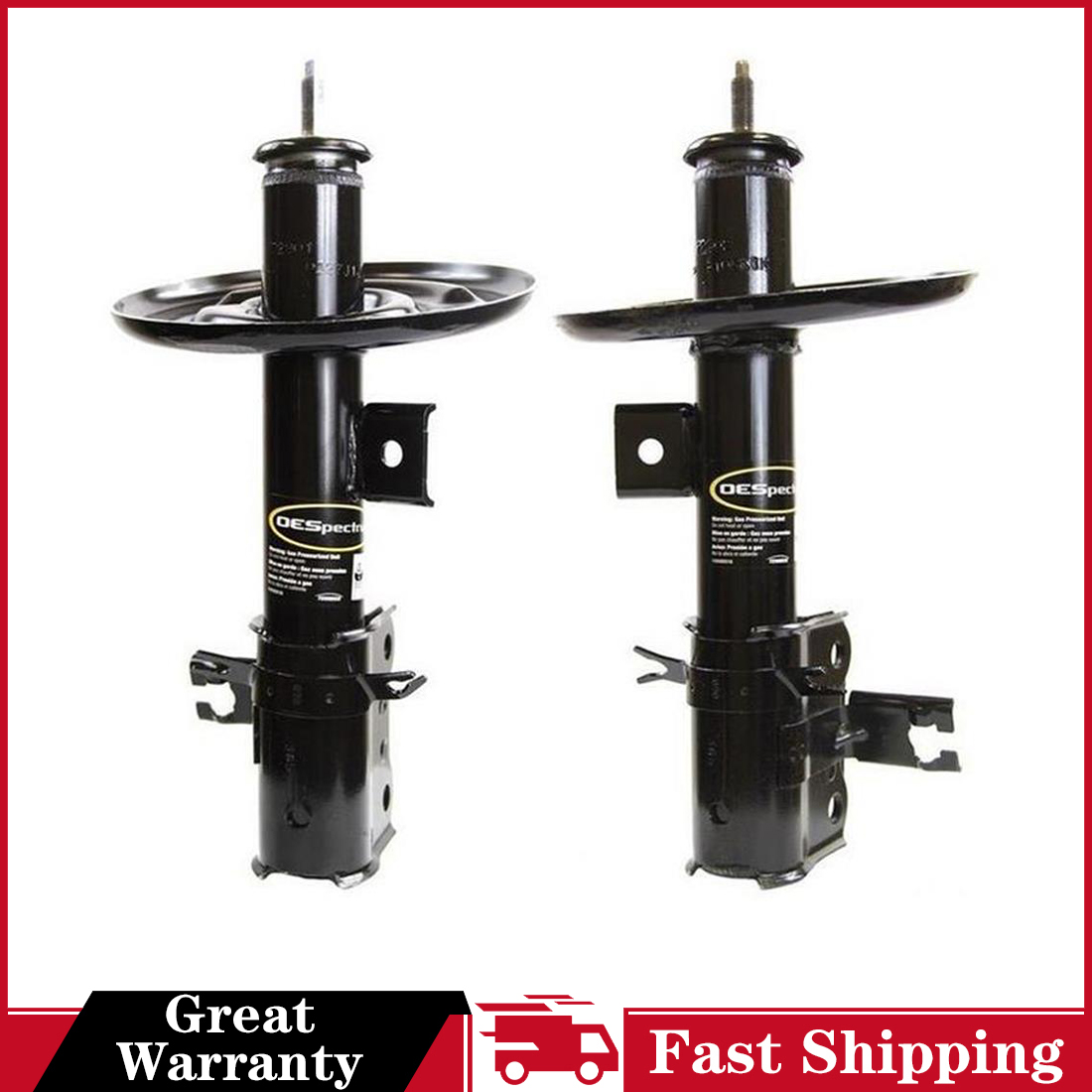 2x Front Strut Monroe Shocks & Struts fits Nissan Altima