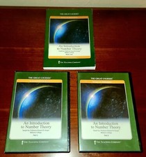 The Great Courses - An Introduction to Number Theory 4-DVDs with Guidebook VG