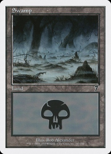 7th Edition Swamp Foil 8 (1816) Magic MTG | eBay