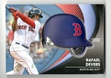 2022 Topps Commemorative Batting Helmet Relics Blue Rafael Devers