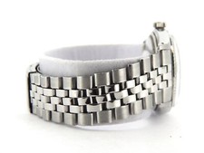 Rolex Datejust 1601 Mens Stainless Steel 18K White Gold Watch with Silver Dial 5