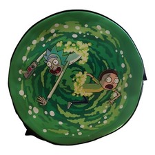 2018 Rick and Morty Green Portal Bag Backpack Adult Swim BioWorld Spencer Gifts
