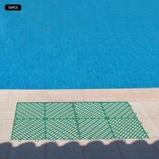 50* Anti-Slip Interlocking Deck Tiles Outdoor Pool Shower Bathroom Drainage Tile