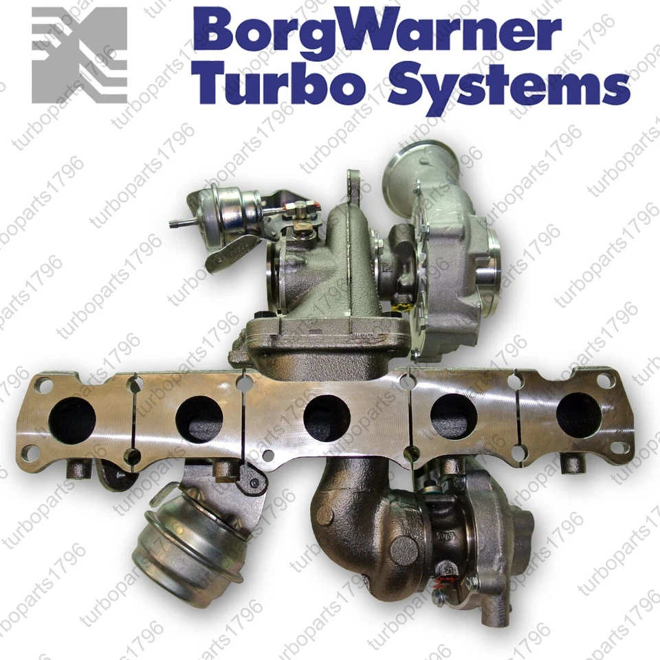 36010145 36012552 Bi Turbolader Volvo S60 S80 V60 V70 XC60 XC70 36010146 Neuteil - Bild 3 von 4