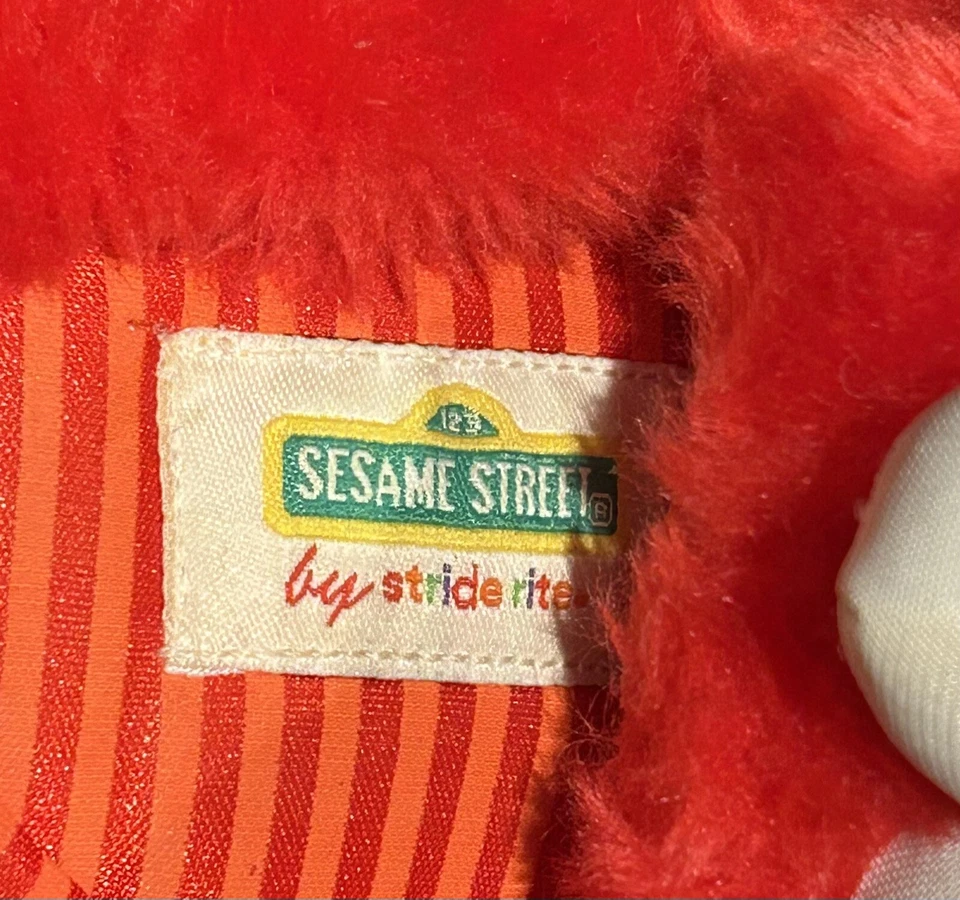 Zapatillas de casa de felpa Elmo para niños/niñas Foto 3 de 3