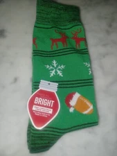 Men's Christmas Socks NWT Shoe SZ 6-12