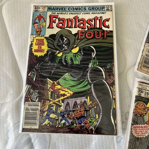 Four Fantastic Four Comic Books 194 199 247 255 All One Money - Picture 6 of 6