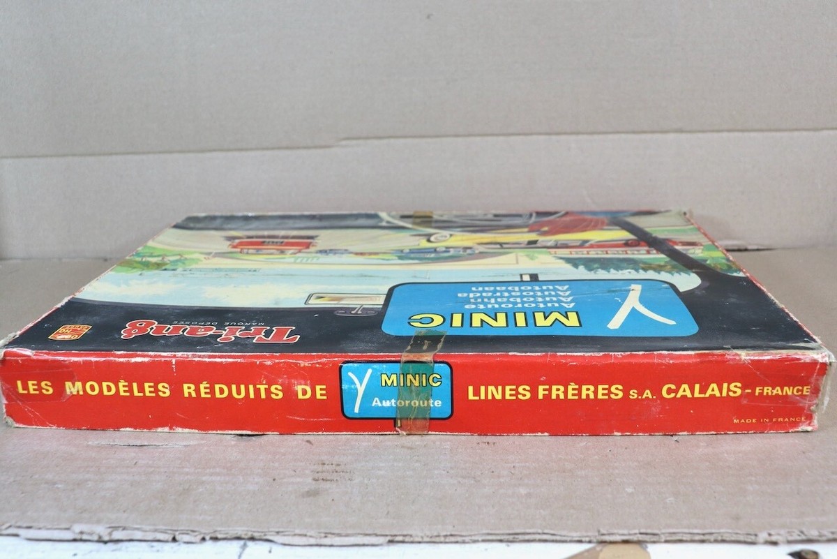 Tri-Ang Minic Autoroute France 1530 - Coffret Route & Passage