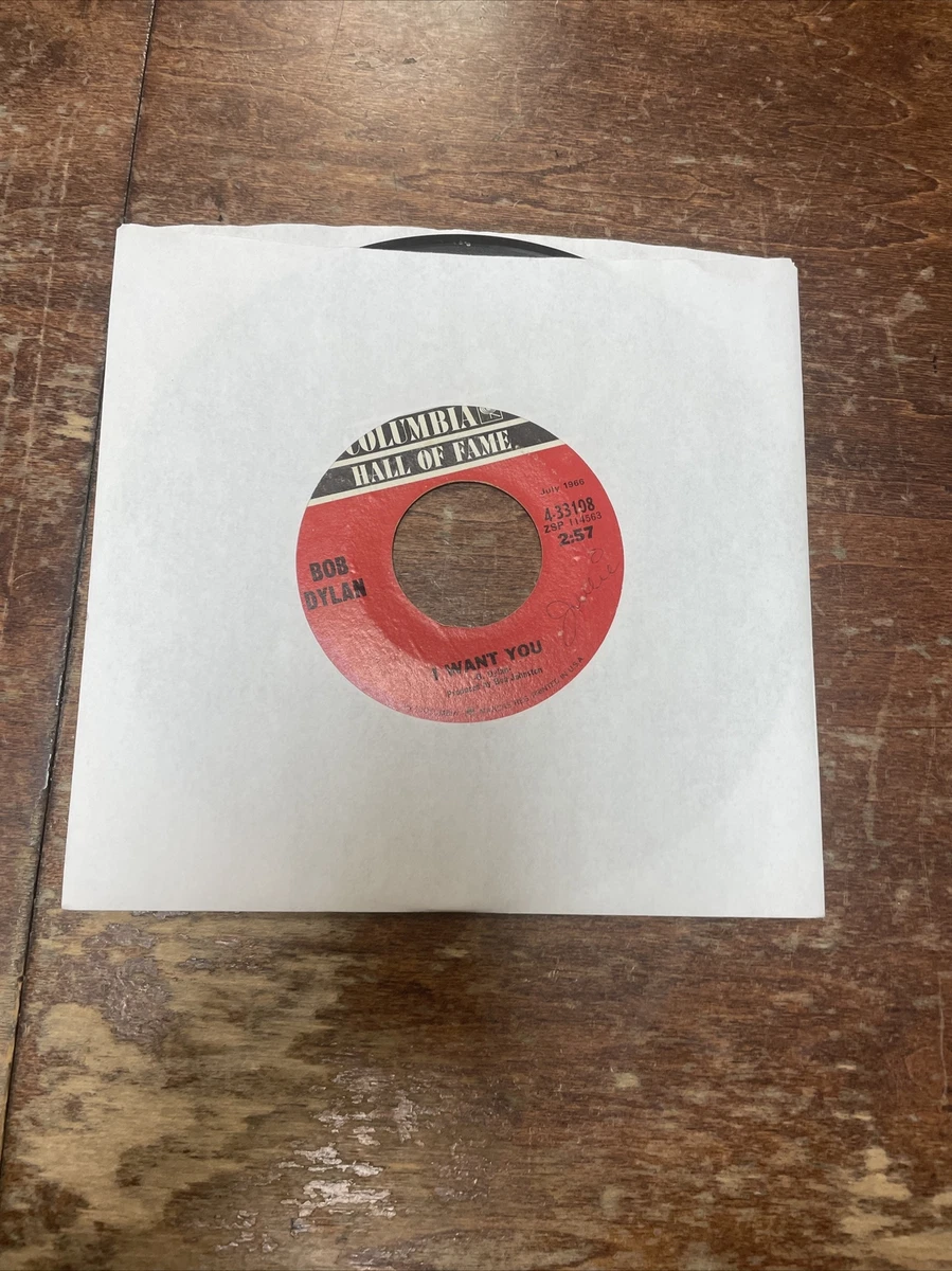Bob Dylan アイ・ウォント・ユー 7インチレコード Bob Dylan I Want