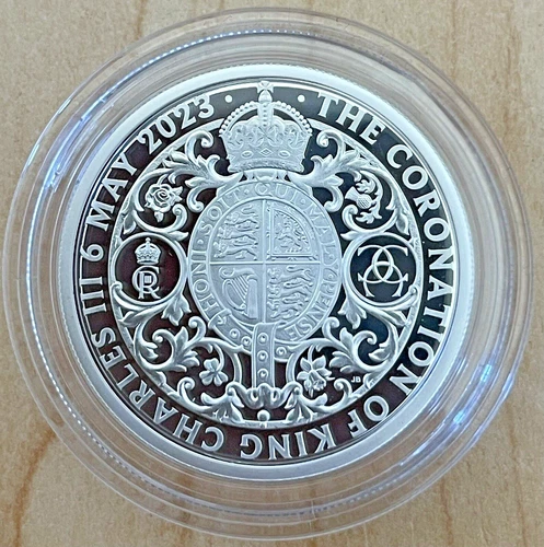 2023 Coronation of His Majesty King Charles III 2 oz .999 Silver Proof NOT 1 oz