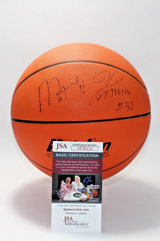 Magic Johnson Autographed/Signed Baden B125 Basketball JSA COA AP20154 LA Lakers - Image 2 of 4