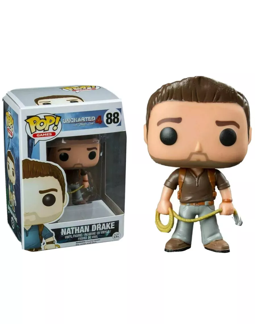 Boneco Funko Pop Uncharted 4 Nathan Drake 88 Exclusive