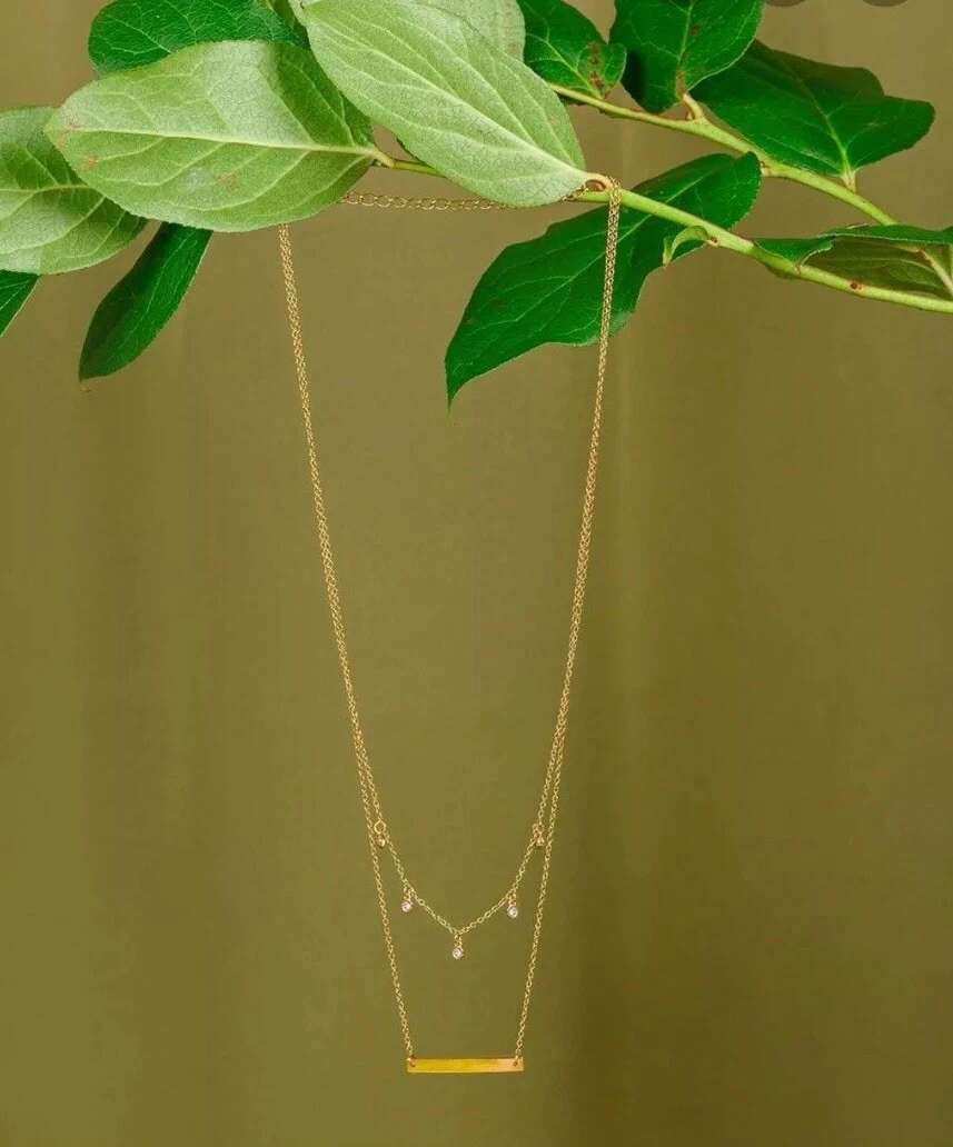 Fosterie layered necklace outlet
