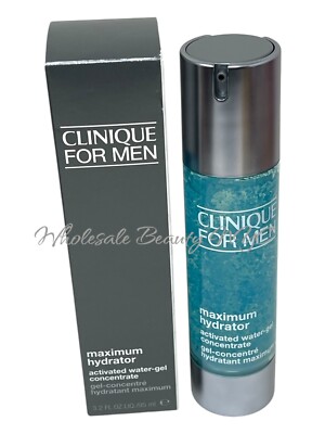 Clinique for Men Maximum Hydrator Activated Water-Gel Concentrate 3.2 Oz/95 ml