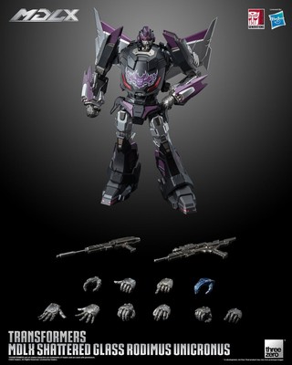 Threezero MDLX Shattered Glass Rodimus Unicronus Figure