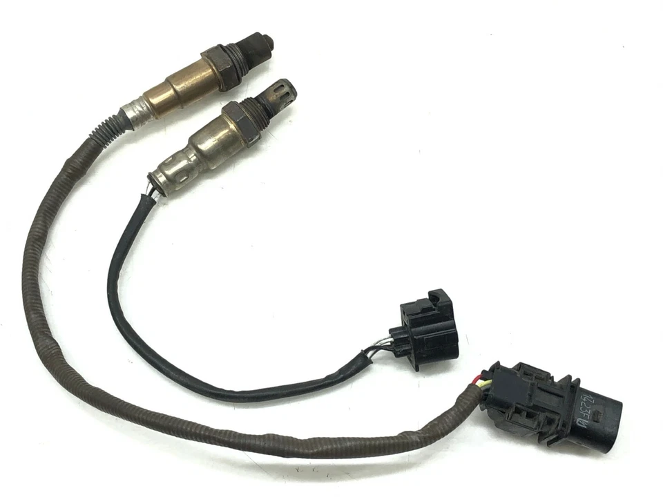 2012-2018 MERCEDES-BENZ CLS550 W218 LEFT DRIVER OXYGEN O2 SENSORS X2 OEM 60K. - Image 2 of 4