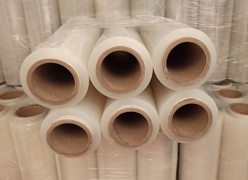 12 x Stretchfolie Transparent 250 mm Schutz vor Beschädigungen Wickelfolie Folie - Bild 2 von 5