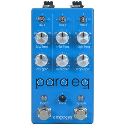 ギター Empress Effects Para Eq w/boost New Empress Effects ParaEQ MKII EQ w/ Boost Pedal | eBay