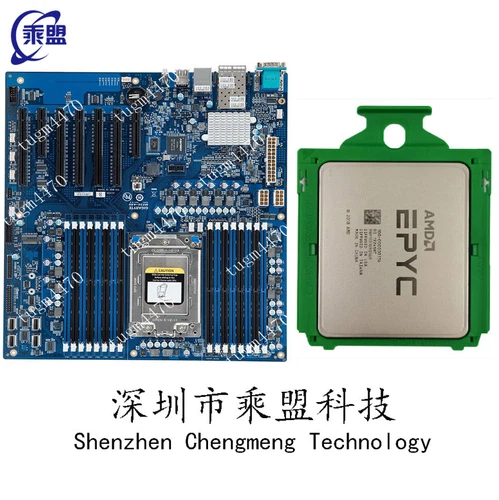 Gigabyte MZ31-AR0+AMD EPYC 7302P  16 cores 32 threads 3.0GHz PCIE3.0 combination
