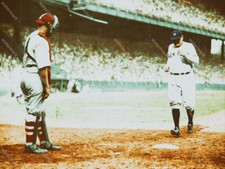 ED646 George Herman Babe Ruth Crosses Home 8x10 11x14 16x20 Oil Painting Photo