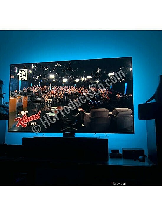 Bluetooth Controlled LED TV Backlights With 16 Million Colors & Motion ...