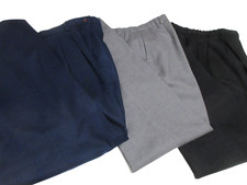 Sz 14 VTG Lot of 3 Pendleton Pants Women's 100 Wool NAVY BLUE  GRAY  BLACK