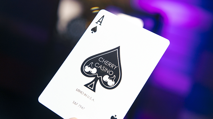 Cherry Casino House Deck Playing Cards by Pure Imagination