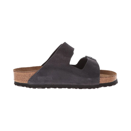 Birkenstock Arizona BS Slide Sandals - Velvet Grey, Size EU 40/ US L: 9 M: 7 - Picture 2 of 6